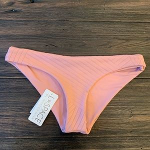 LSpace textured pattern bikini bottoms